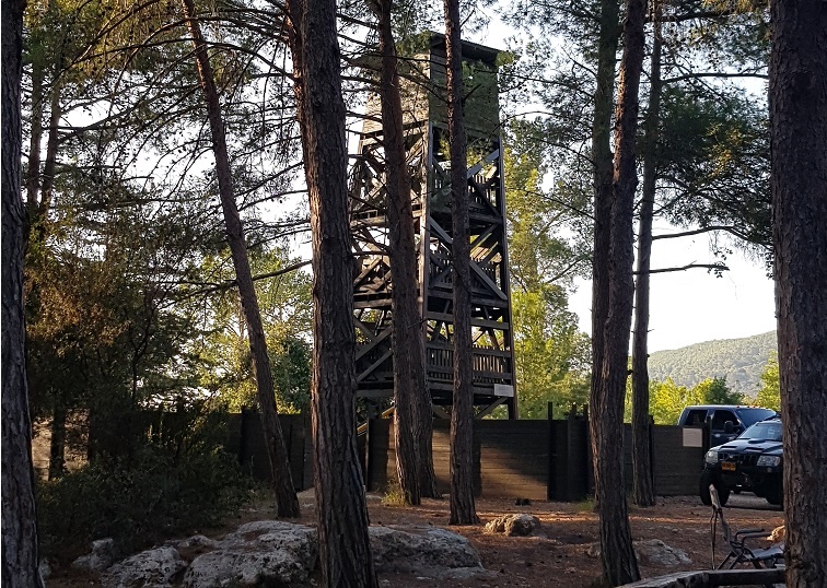 יער חניתה אתר חומה ומגדל ועין כובשים