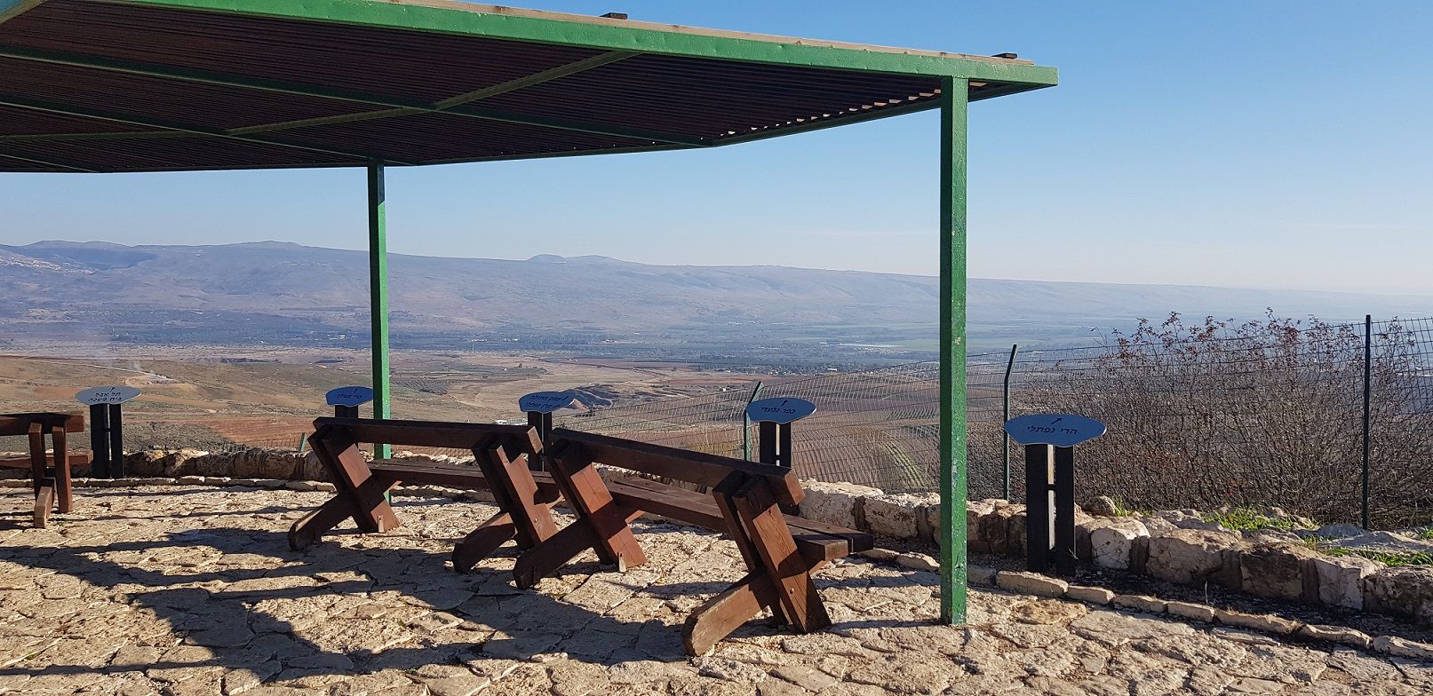 מצפה דדו במטולה - בפסגת הר צפייה