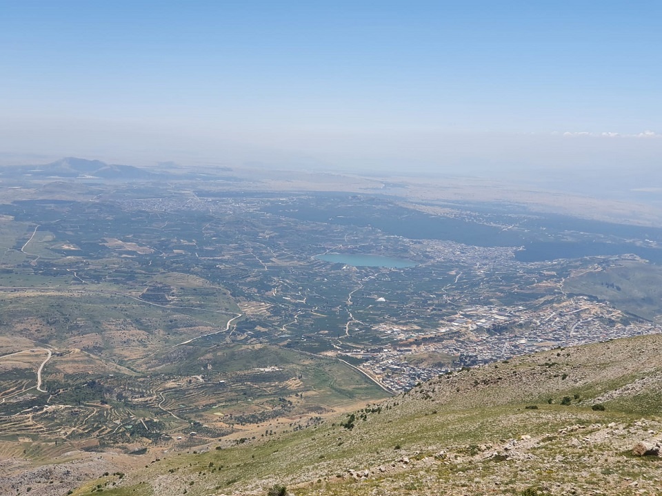 רמת הגולן תצפית מהחרמון