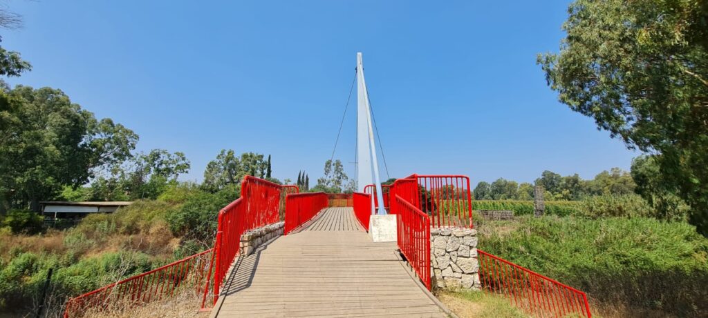קטע נחל לדוגמא בפארק איטליה – נחל אלכסנדר