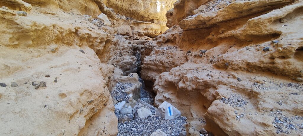 קניון עדה – מסלול עם סולמות ויתדות בנגב