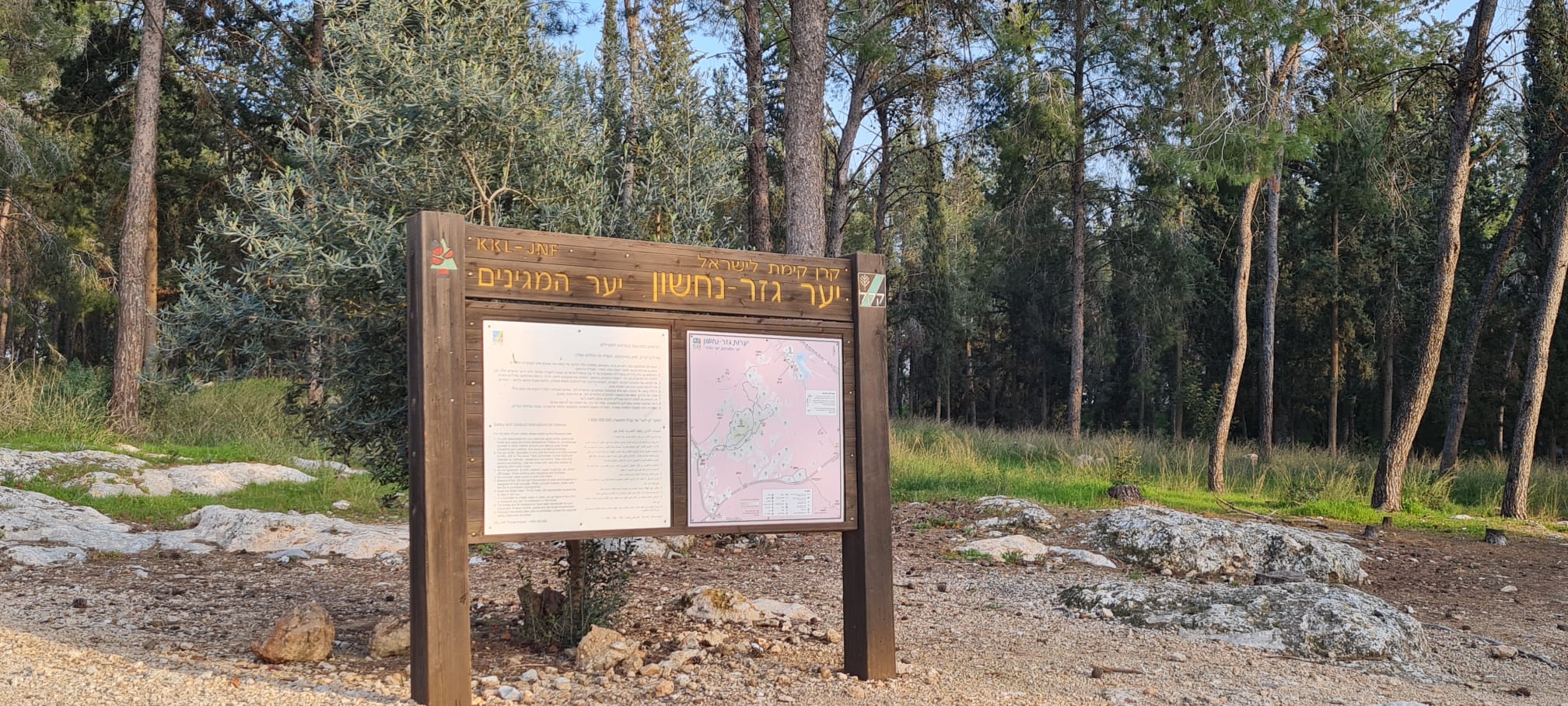 יער המגינים - יער גזר נחשון