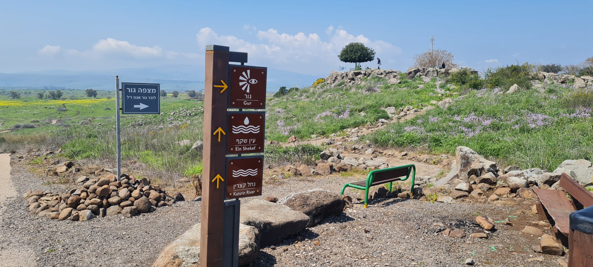 טיילת חצבים - מצפה גור ועין שקף - קצרין