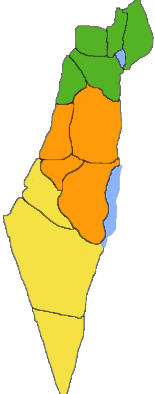 מפת ארץ ישראל