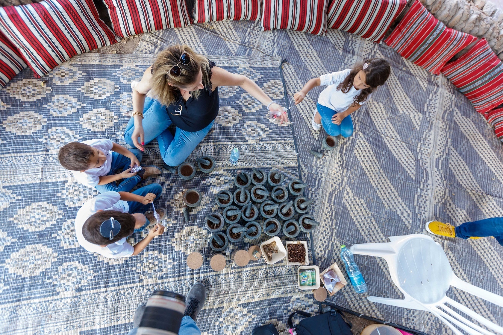 החווה בגיא בן הינום - צילום אליהו ינאי