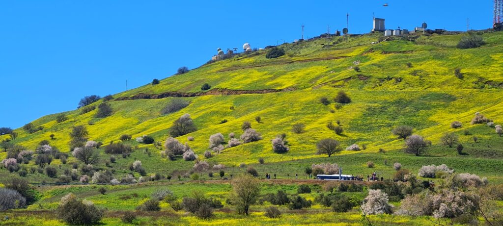 מסלול עמק הבוסתנים – רמת הגולן