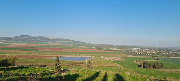 תל יזרעאל: תצפית ומסלול הליכה בלב עמק יזרעאל