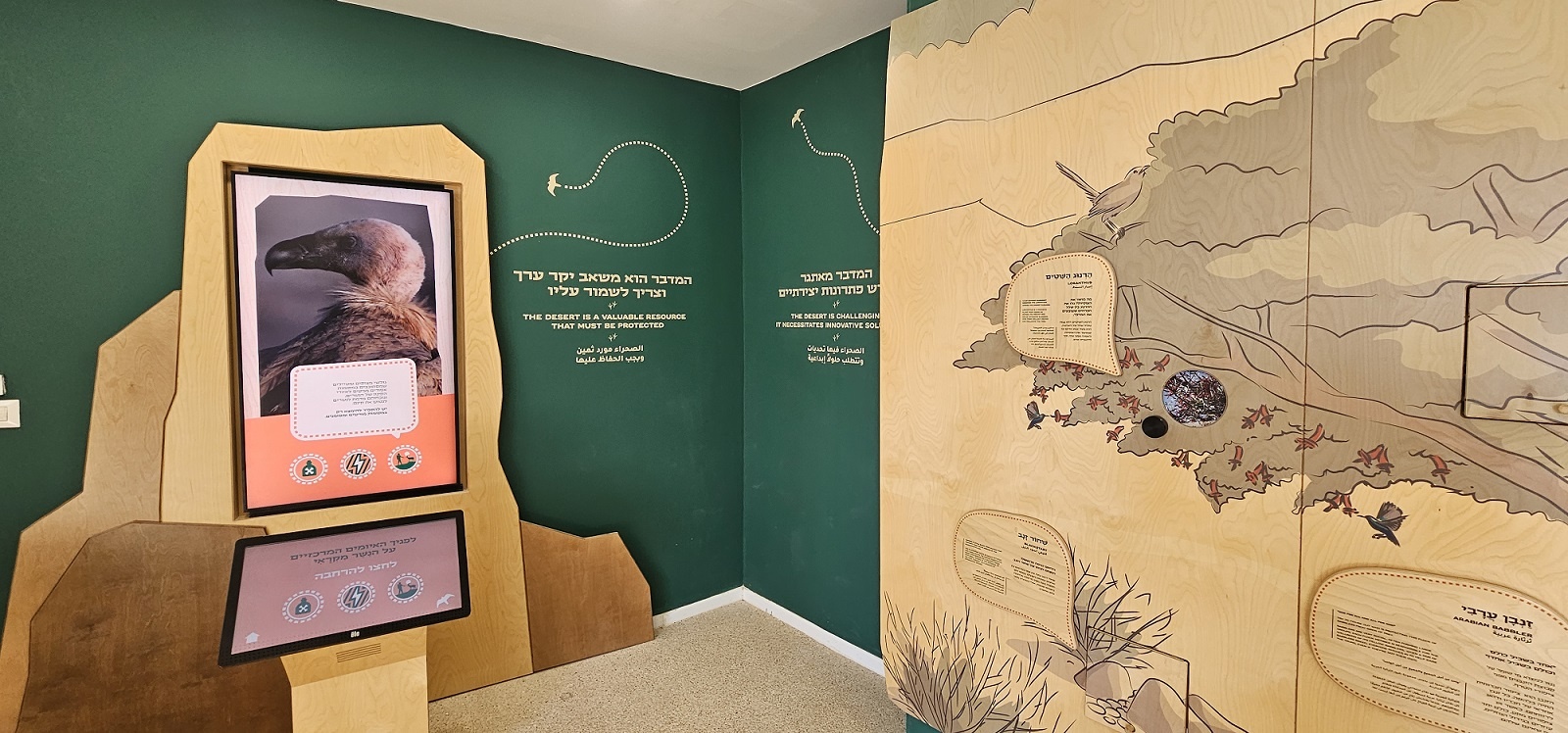 מרכז הצפרות מבואת מצוק הצינים