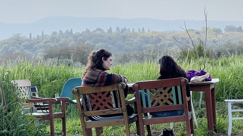 באדיבות קפה יער: עגלת קפה בבית לחם הגלילית