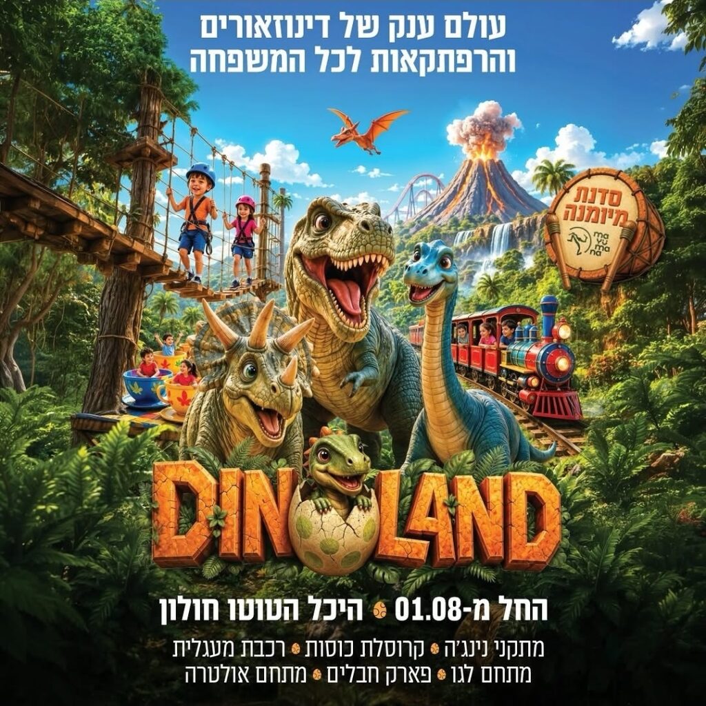 דינולנד Dinoland בחולון