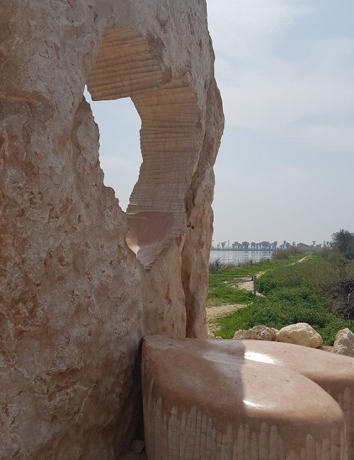 פסל לב הים – המקדש - קיבוץ מעגן מיכאל