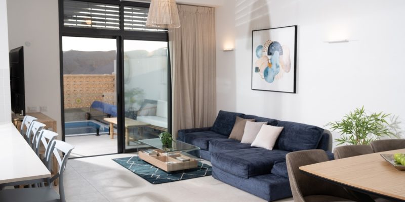 באדיבות אלה סאן: וילות עם בריכה למשפחות באילת