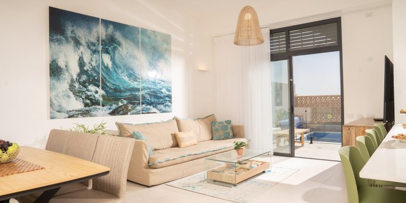 באדיבות אלה סאן: וילות עם בריכה למשפחות באילת