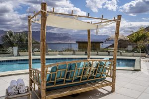 באדיבות אלה סאן הבית על ההר: וילה פנטהאוז באילת למשפחות עם בריכה