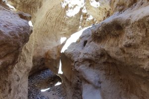 קניון עדה – מסלול עם סולמות ויתדות בנגב