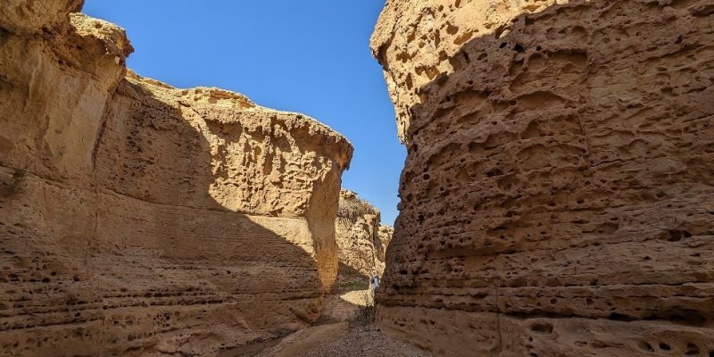 נחל שרף: מסלול גבים פחות מוכר במזרח הנגב