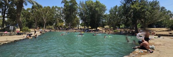 קפה מודע: עגלת קפה בעין מודע עמק המעיינות