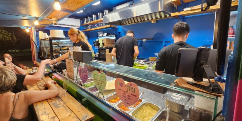 ברונו: פודטראק איטלקי ים תיכוני בקרית מוצקין