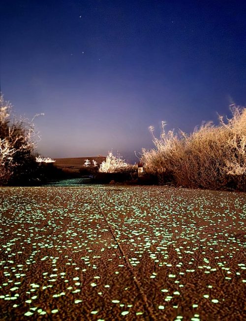 השביל הזוהר שביל האבנים הזוהרות מצפה רמון