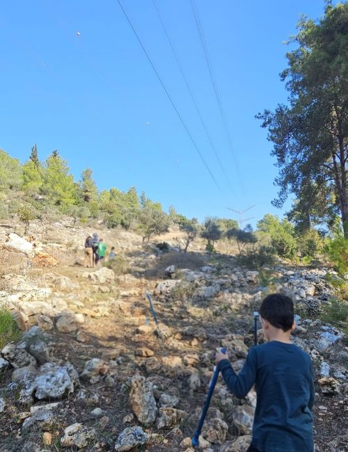 שביל המערות יער קרן הכרמל