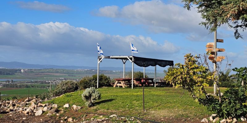 תצפית נוף העמק: גבעת קומי