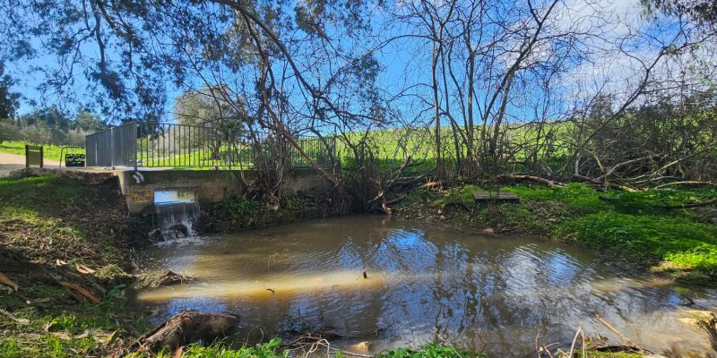 נחל זהורה: סכרוני נחל זהורה ובית המכשפה בשביל מגידו