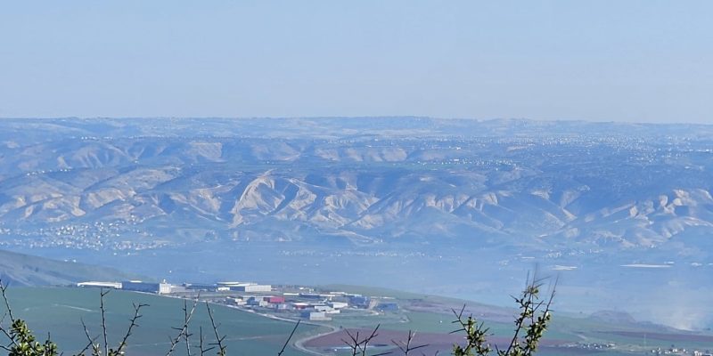 מבט לכיוון ממלכת ירדן