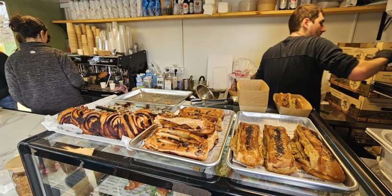 קפסולה: עגלת קפה בחניון בארי לה מדווש