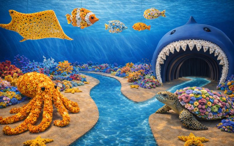 תערוכת הפרחים הבינלאומית Flowers באדיבות יחצ