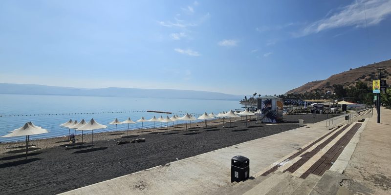 חוף טרפז בכנרת: החוף המחודש בצידה המערבי של הכנרת