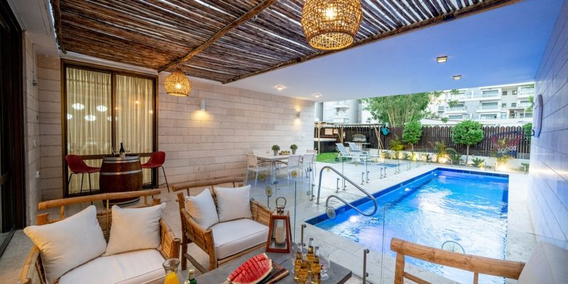 באדיבות אלה סאן: וילות גדולות עם בריכה למשפחות באילת