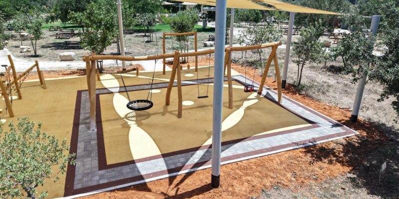 גן שעשועים ביער השירים קרדיט: דוברות עיריית פתח תקווה