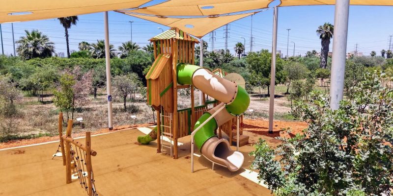 גן שעשועים ביער השירים קרדיט: דוברות עיריית פתח תקווה