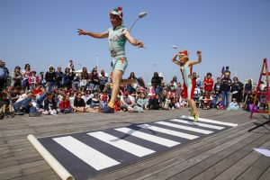 פורים בנמל תל אביב . צילום גיא יחיאלי