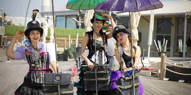 פורים בנמל תל אביב. צילום גיא יחיאלי