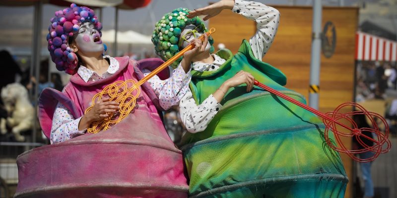 פורים בנמל תל אביב. צילם גיא יחיאלי