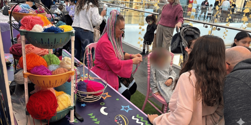 פסטיבל עם מגוון אטרקציות בקניון עיר ימים נתניה צילום מוגו הפקות