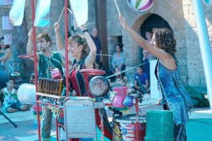 פסטיבל ירוק בפארק עתידים תל אביב - מופע תיפוף ירוק - צילום רדי רובינשטיין