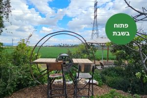 התריס: פוד טראק בשרי משובח אל נוף העמק